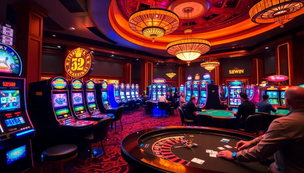 Players experience thrilling moments at 52WIN casino tables filled with action and excitement.