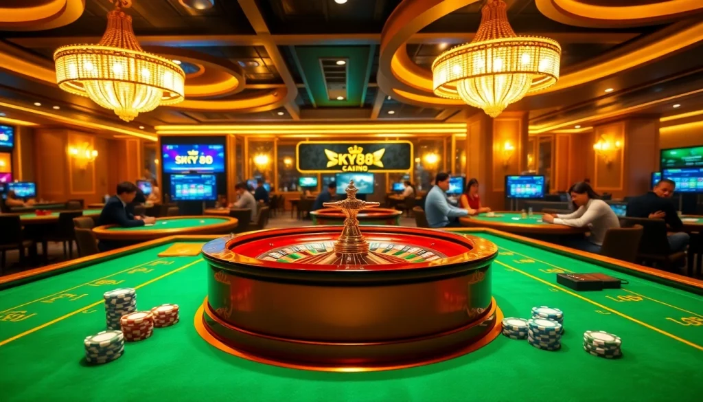 Experience sky88 fun with exciting casino games, thrilling bets, and vibrant atmosphere.