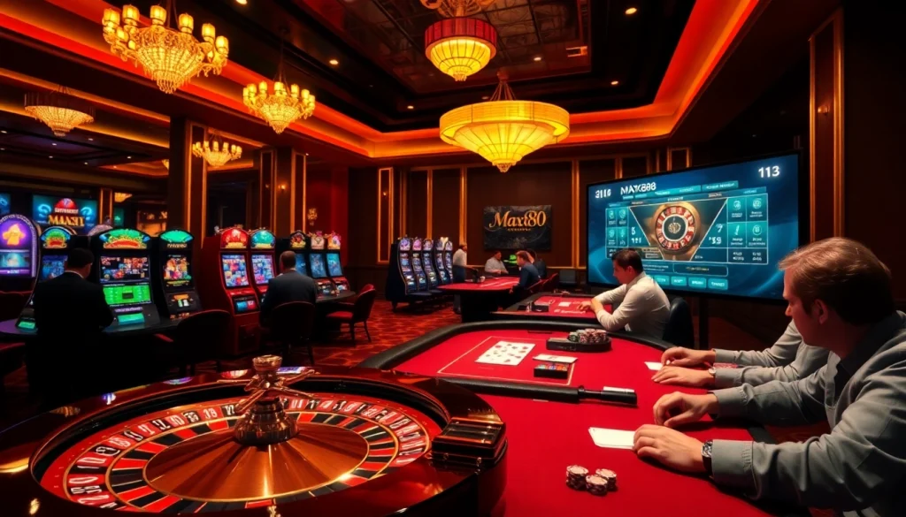 Experience the excitement of max88 vin apk with vibrant casino games and lively players.