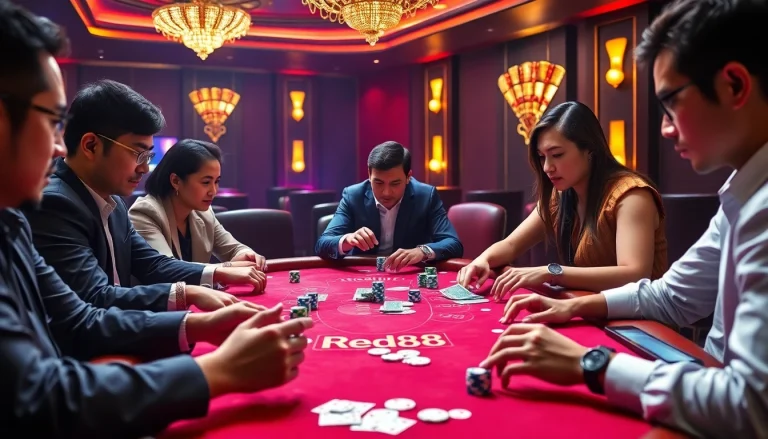 Red88 lừa đảo concerns raised during an intense poker game