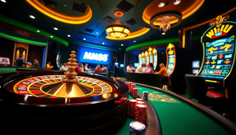 Experience thrilling casino action at https://mm88.in.net/ with vibrant games, winning players, and luxury surroundings.