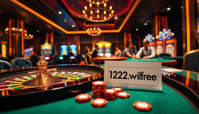 Experience thrilling casino action at https://123win.free/ with players enjoying roulette and poker.