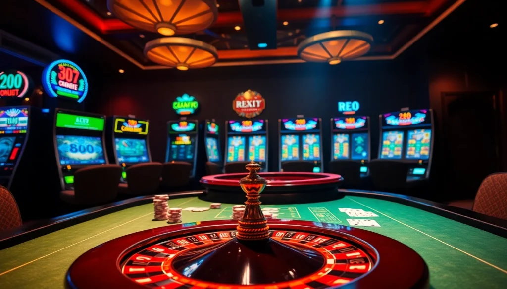 Engaging in high-stakes poker at https://rikvip.college/ with vibrant chips and cards on a luxury table.