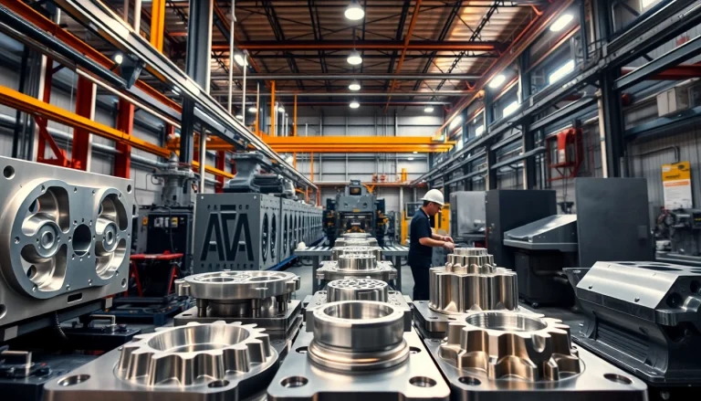 High pressure diecasting Malaysia manufacturing showcasing intricate aluminum components being produced.