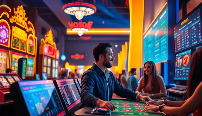 Exciting gaming experience at ABC8, showcasing diverse online betting options.