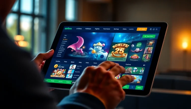 Engaging online betting platform interface at stimmgewitter.org, showcasing vibrant game options.