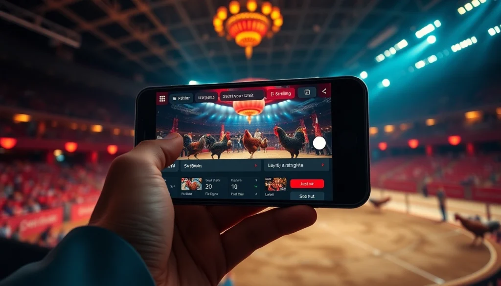 Experience the thrill of online cockfighting bets at sv368win.live with a user-friendly interface showcasing live matches.