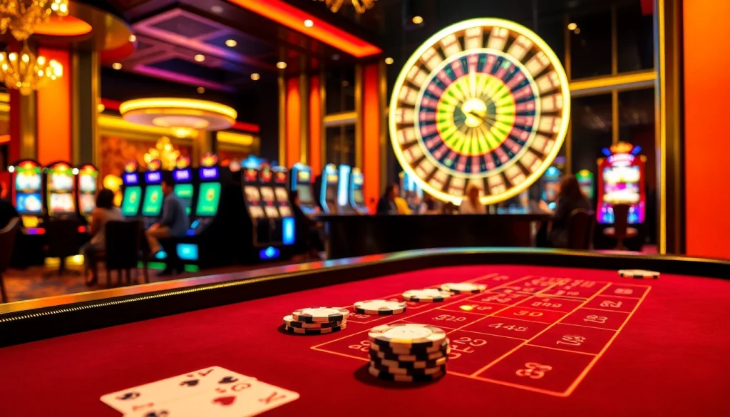 Experience the excitement of GG88 with vibrant gaming tables and thrilling casino action.