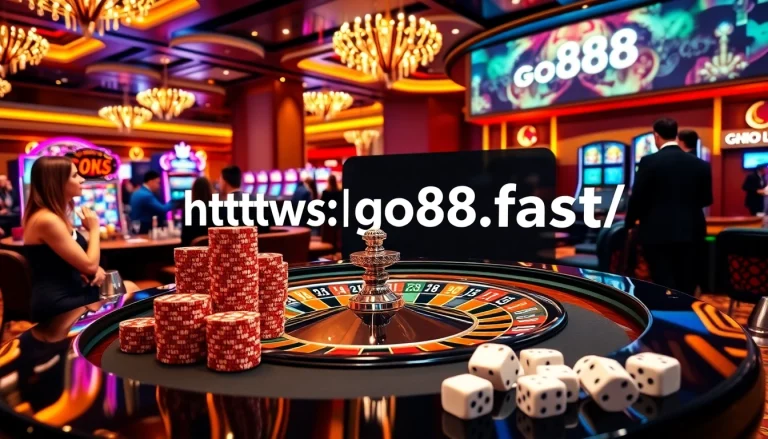 Experience the thrill of playing at https://go88.fast/ with vibrant casino visuals and high-stakes action.