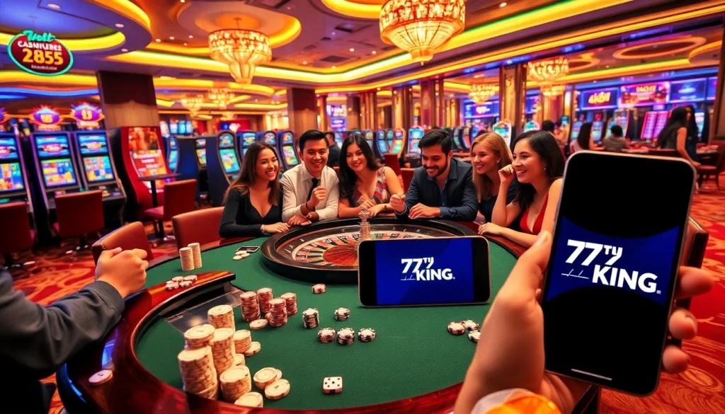 Experience the thrill of 79KING casino with vibrant games, excited players, and dynamic betting action.