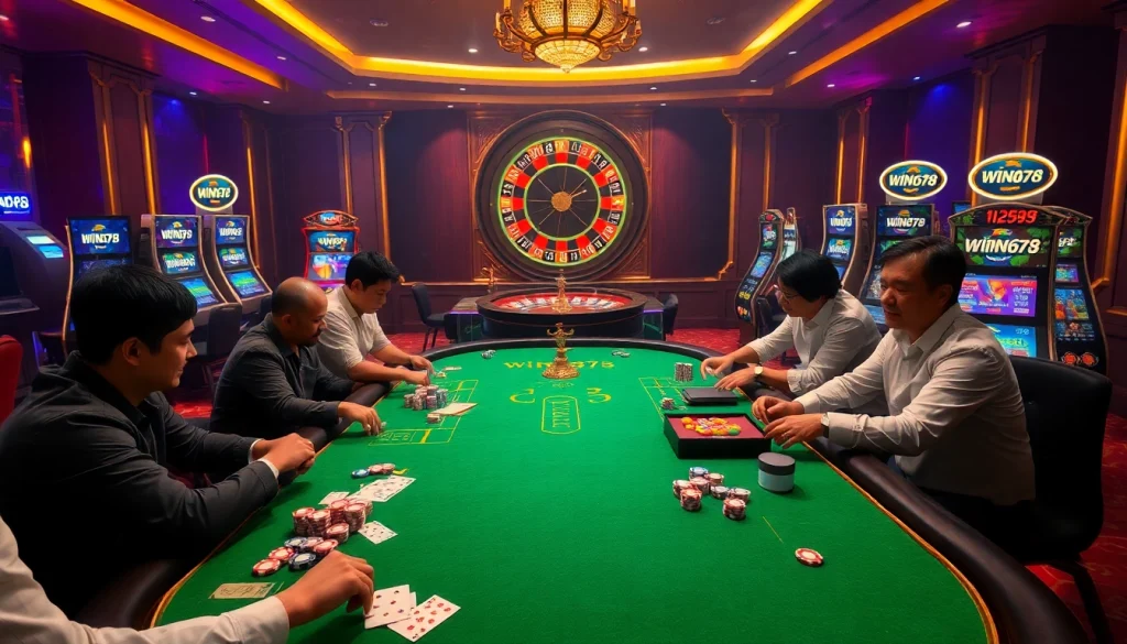 Experience the thrill of casino gaming with nhà cái win678's exciting interface and vibrant gameplay.