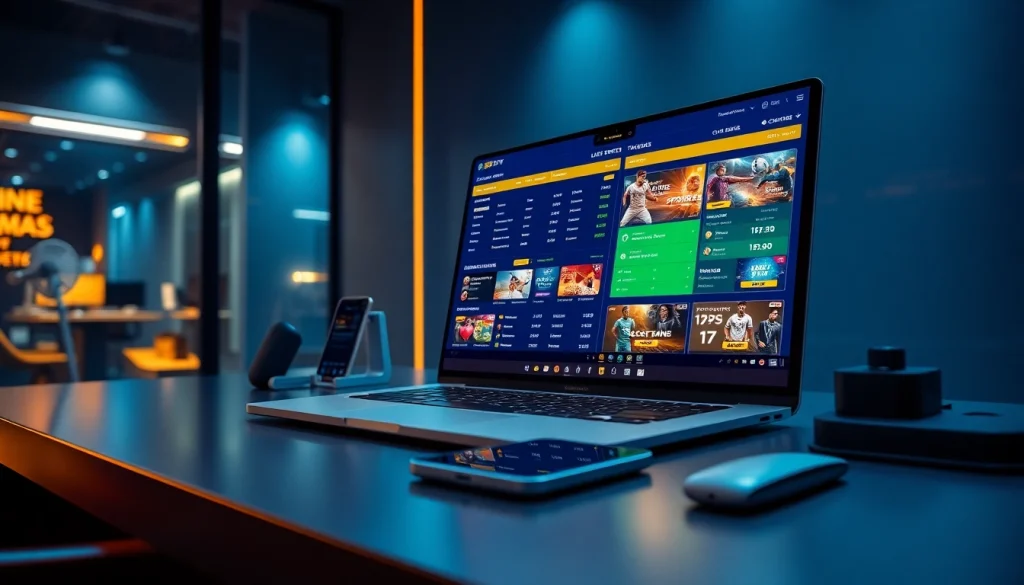 Experience the dynamic online betting landscape with the trang chủ PS99 interface, showcasing live scores and game selections.