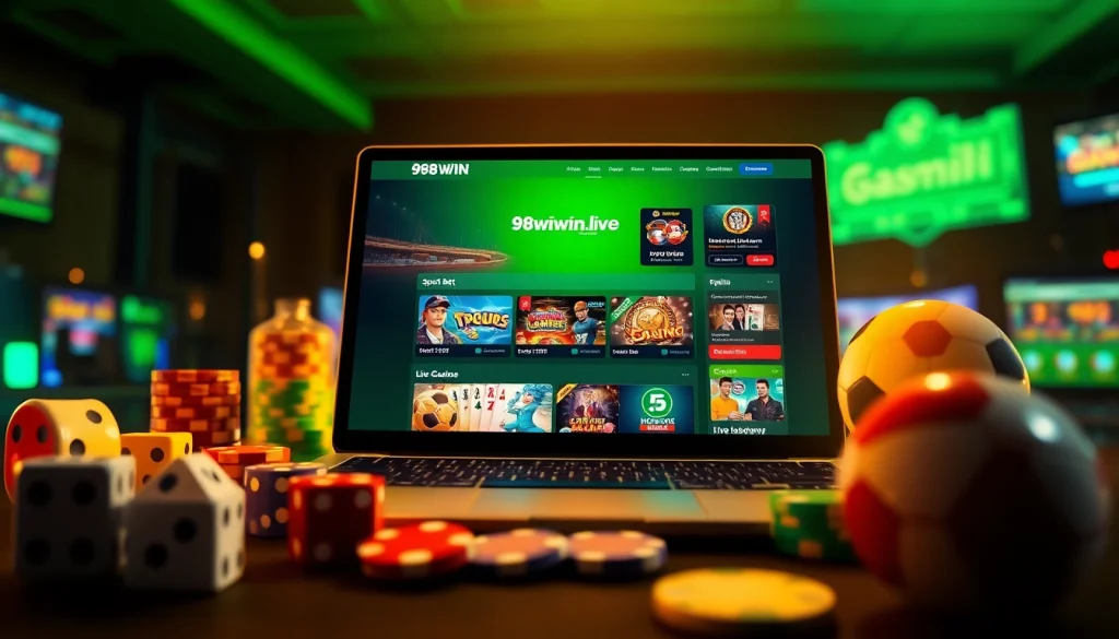 Experience online gambling excitement on 98winwin.live with engaging gaming options and a professional interface.