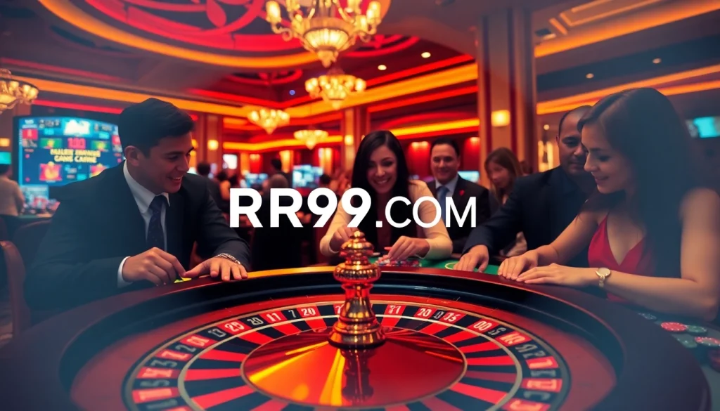 Experience thrill and excitement at RR99 COM with vibrant casino gameplay featuring roulette and poker.