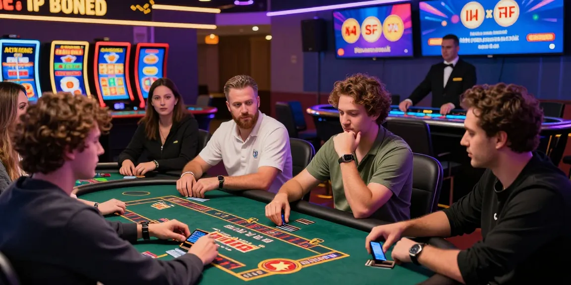 Engaging online gambling atmosphere with players enjoying credit card casinos via https://scoarch.org.uk/ showcasing vibrant games and bonuses.